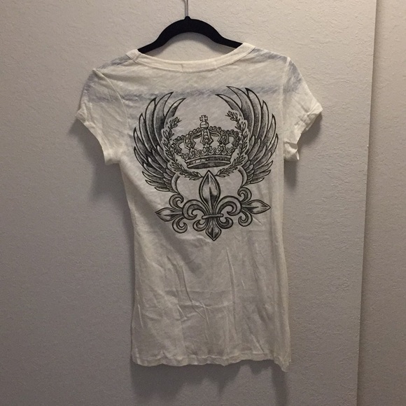 Rhinestone detail t-shirt. NWOT - Picture 1 of 5